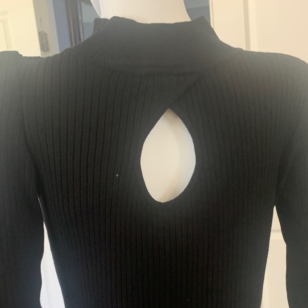 Hippie Rose Black Long Sleeve Dress